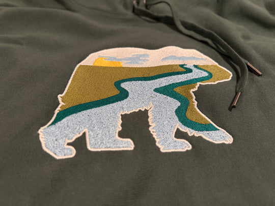 At The River Heavy Hoodie