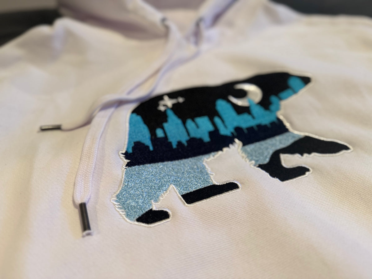 At The City Heavy Hoodie