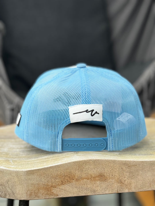 Carolina Blue Sketchy W Trucker