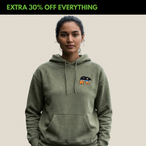 Bear With Me — At The Fire Heavy Cropped Hood