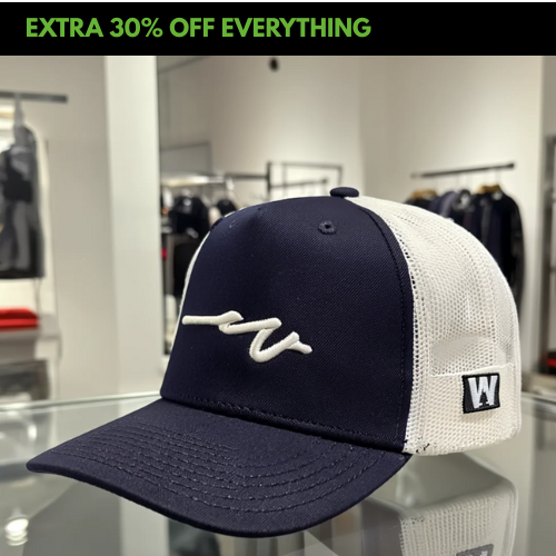 Sketchy Dub Trucker - Navy / Ecru