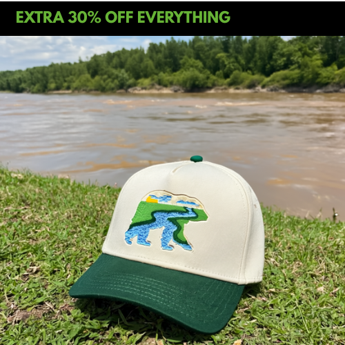 At The River Two-Tone Curved Cap