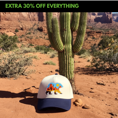 At The Valley Two-Tone Curved Cap