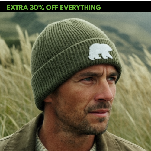 Bear Chenille Cashmere Beanie