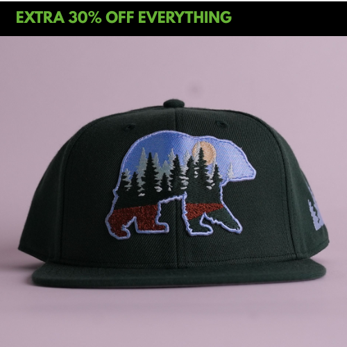 At The Woods Side Tree Flat Bill