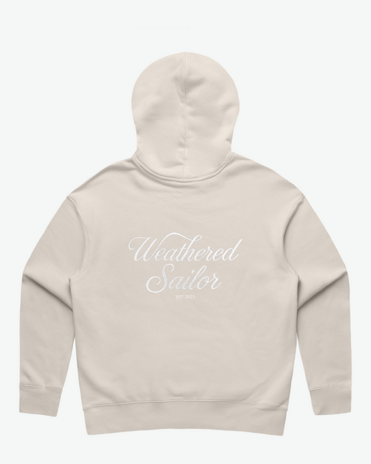 Lady Anchor Script Chillin Hoodie