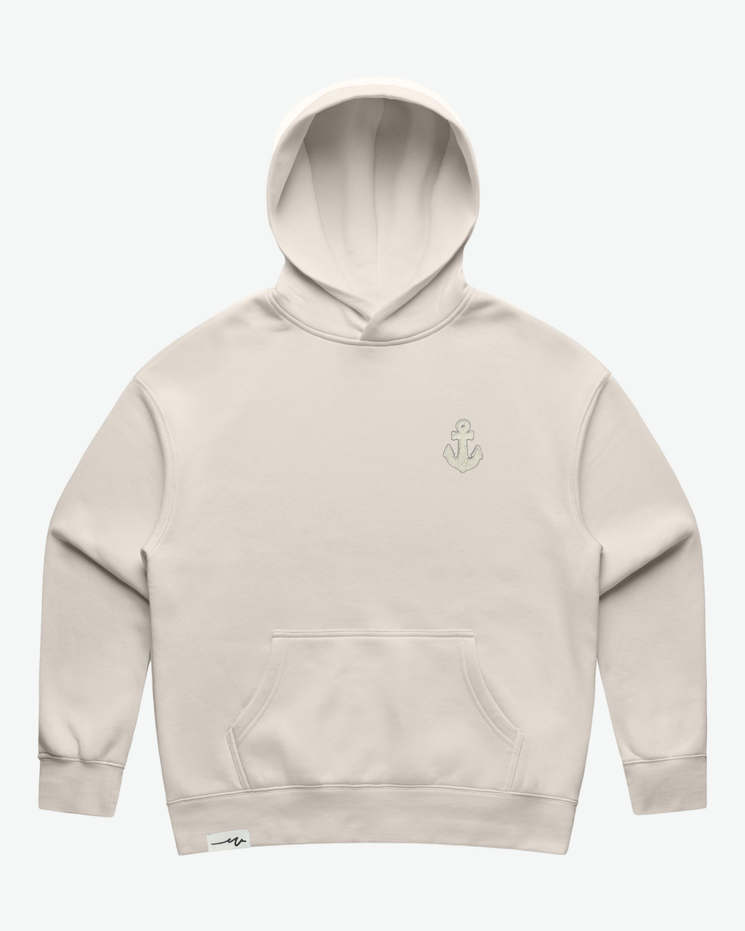 Lady Anchor Script Chillin Hoodie