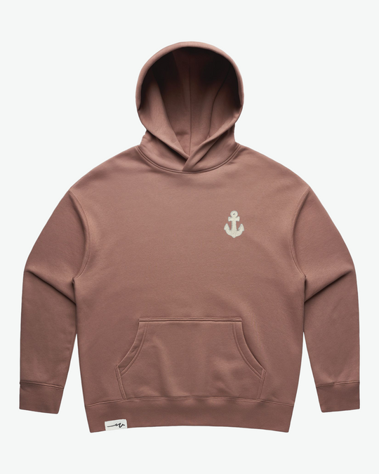 Lady Anchor Script Chillin Hoodie