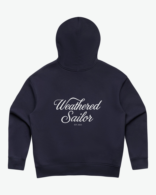Lady Anchor Script Chillin Hoodie