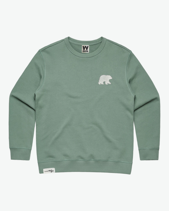 Ladies Terry Bear Crew