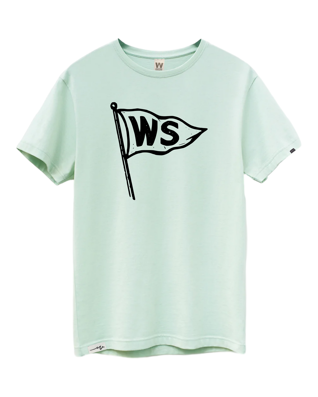 Supima Burgee Tee - Seafoam