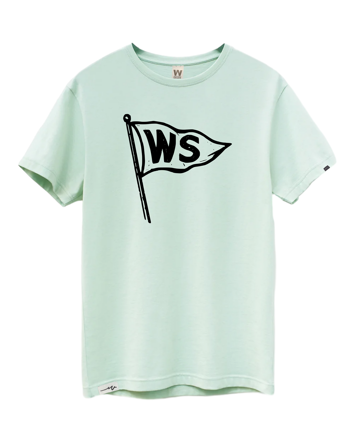 Supima Burgee Tee - Seafoam