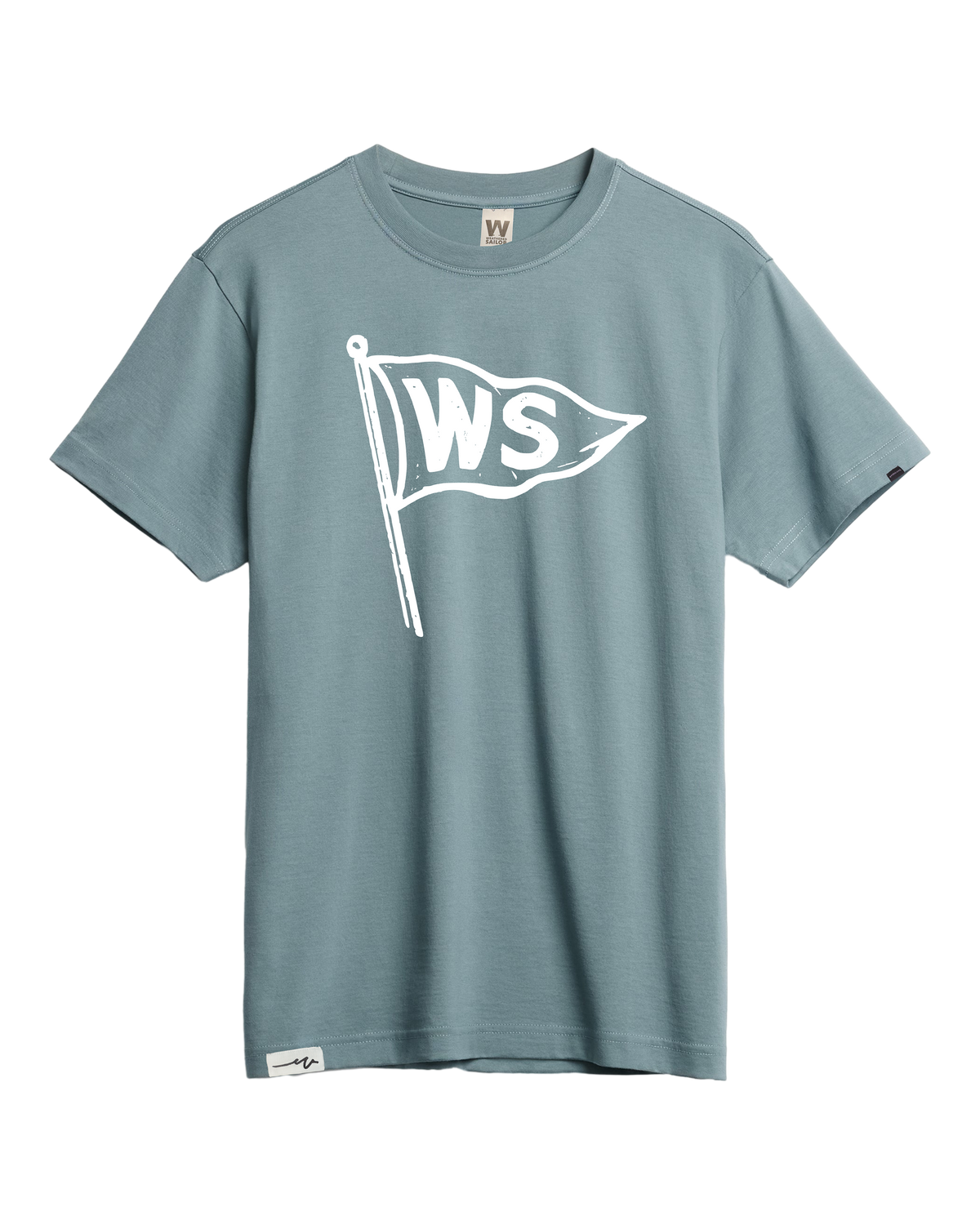 Supima Burgee Tee - Baltic
