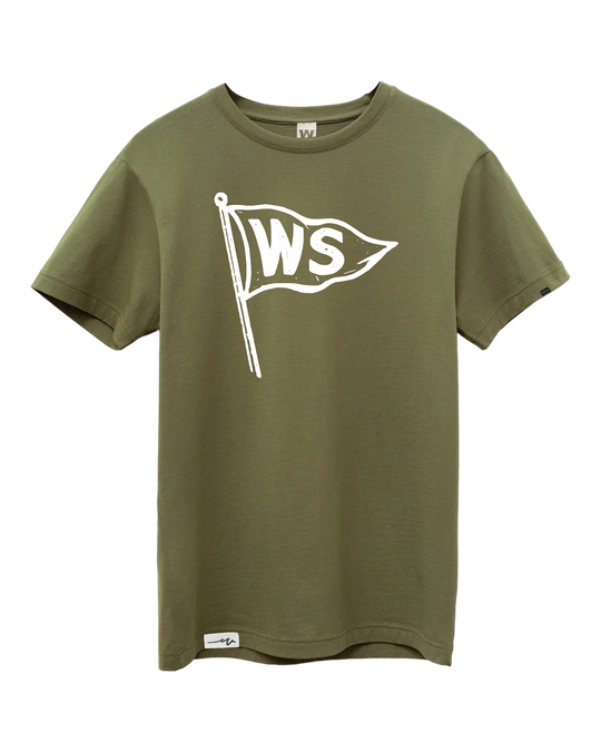 Supima Burgee Tee - Military Olive