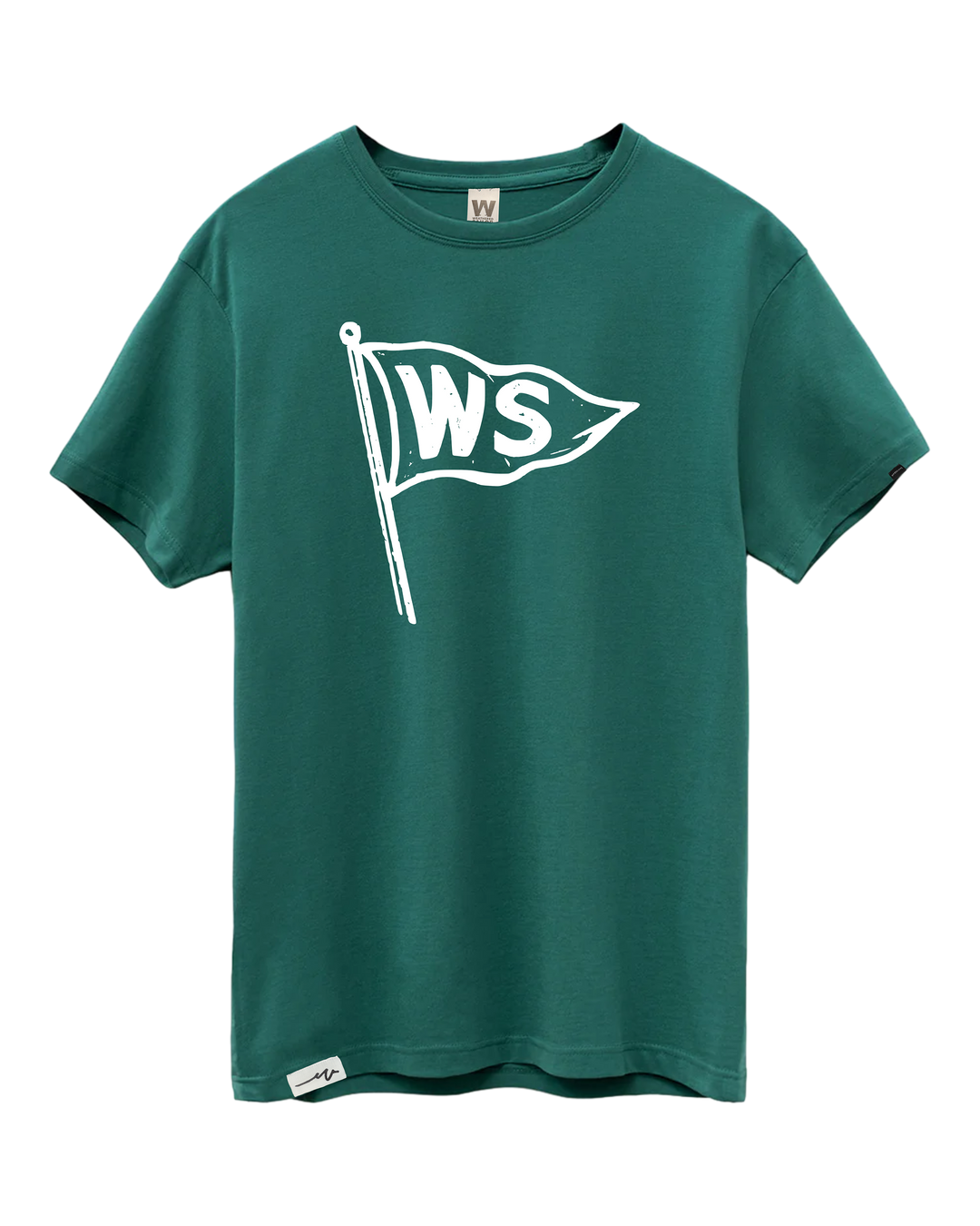 Supima Burgee Tee - Bayberry