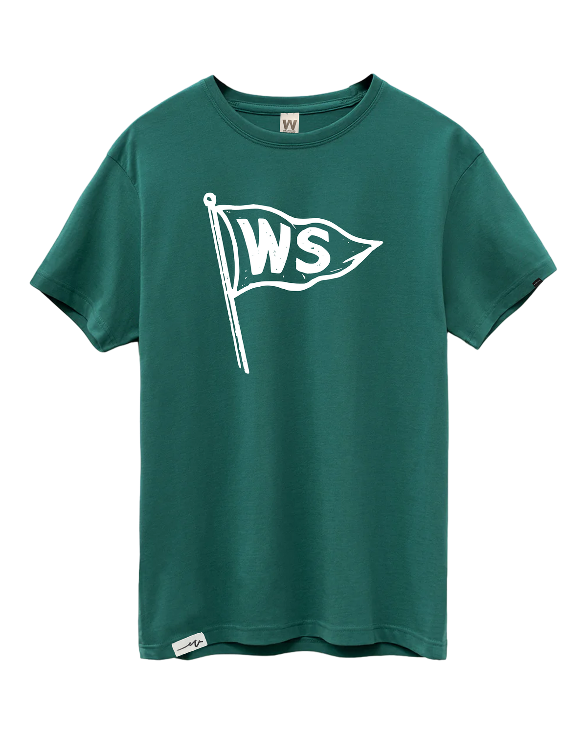 Supima Burgee Tee - Bayberry