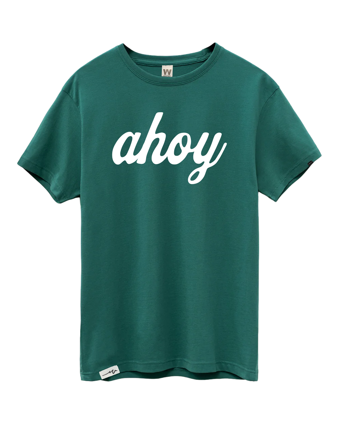 Supima Ahoy Tee - Bayberry