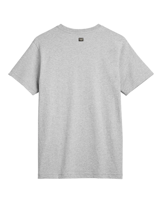 Supima Ahoy Tee - Heather Grey (back)