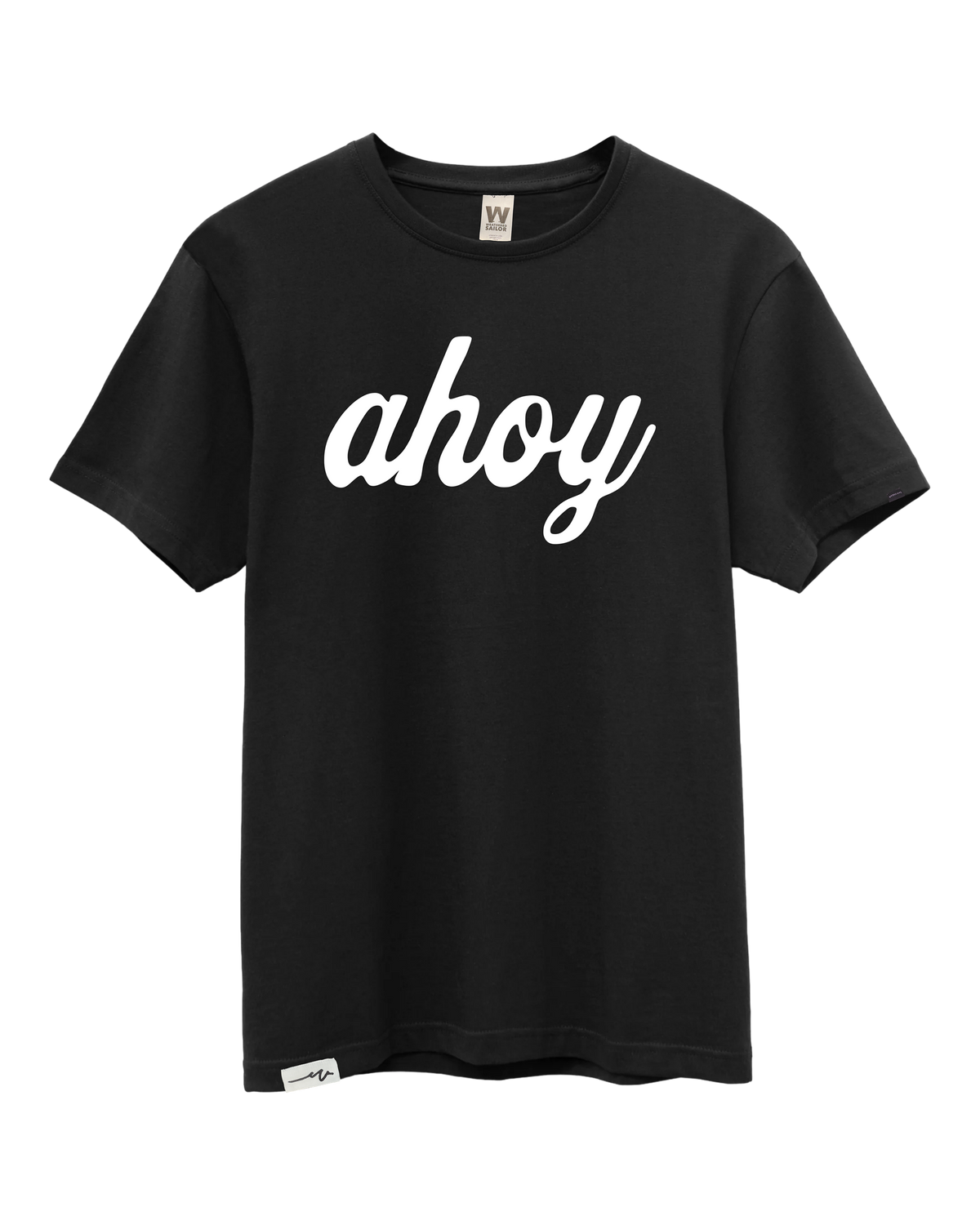 Supima Ahoy Tee - Black