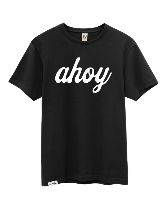 Supima Ahoy Tee - Black