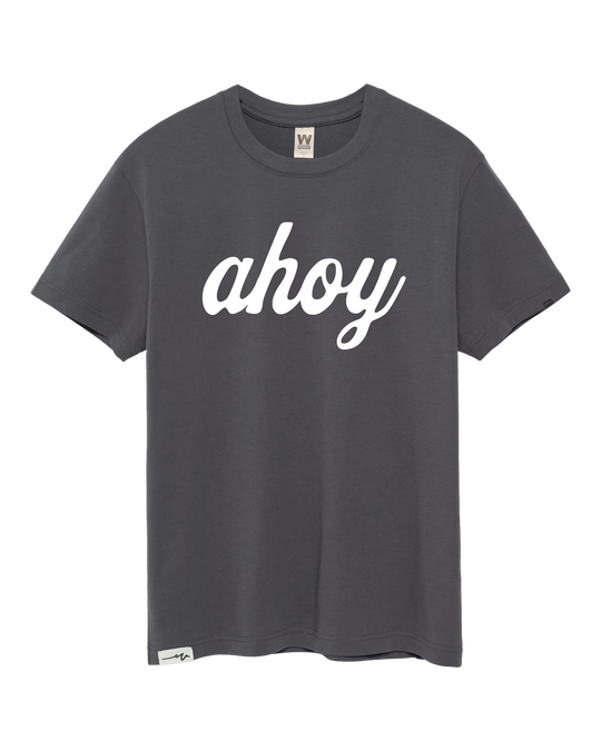 Supima Ahoy Tee - Slate