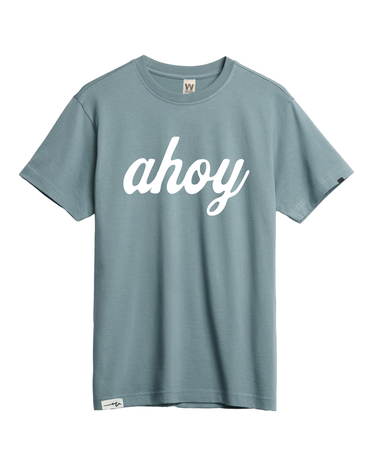 Supima Ahoy Tee - Baltic