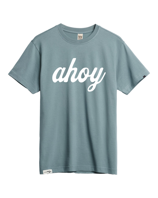 Supima Ahoy Tee - Baltic