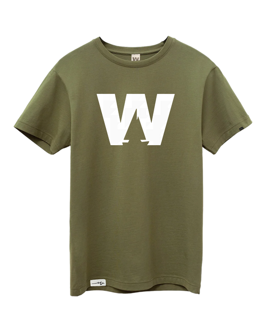 Supima OG W Tee - Military Olive
