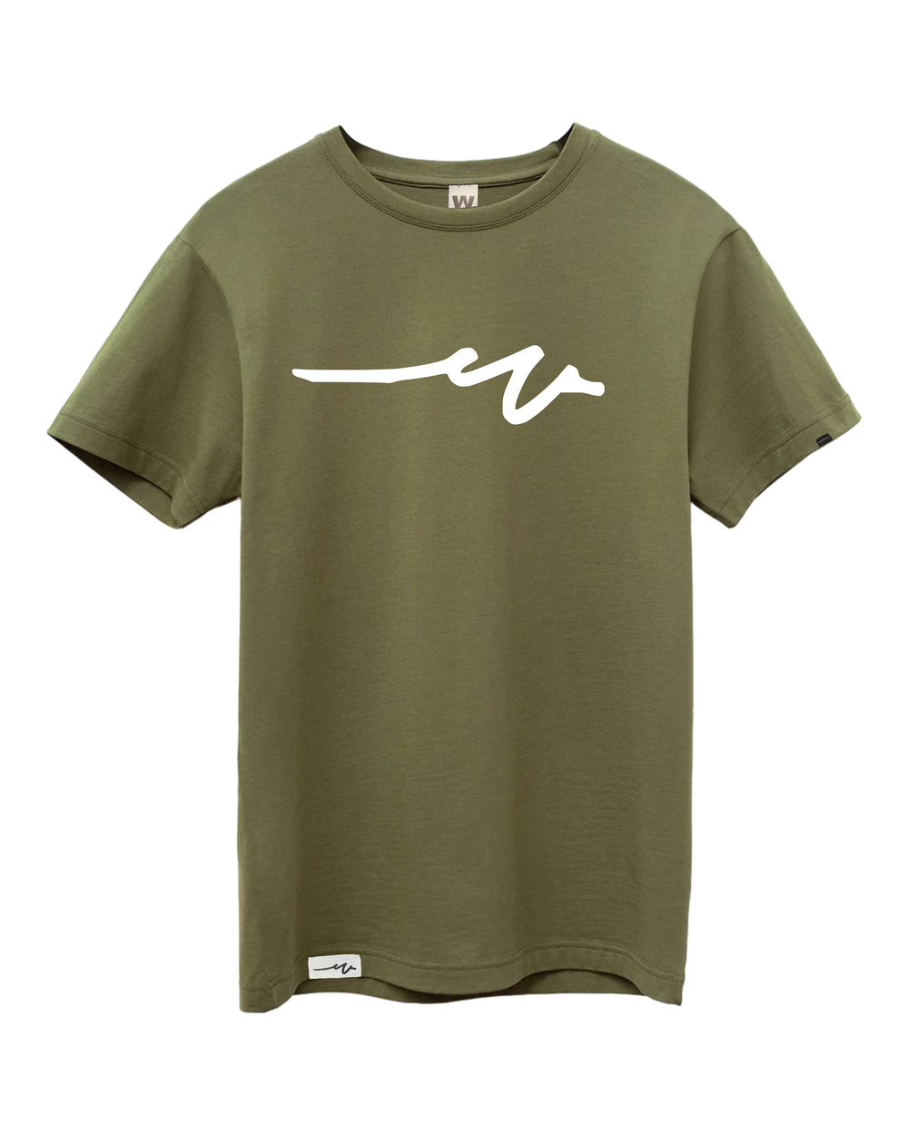 Supima Dub Tee - Military Olive