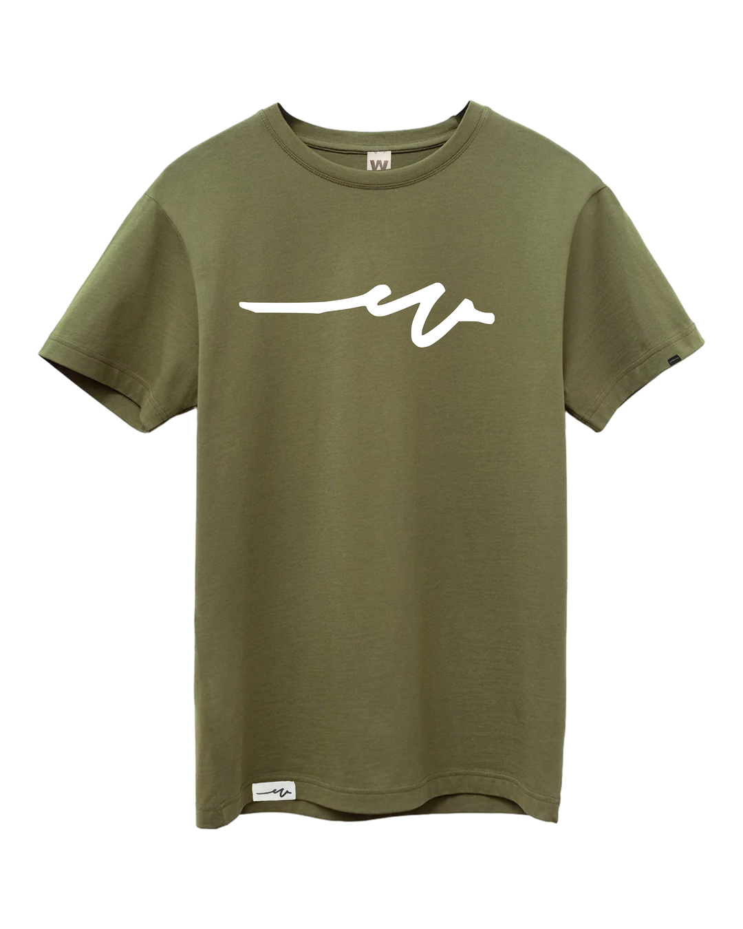 Supima Dub Tee - Military Olive