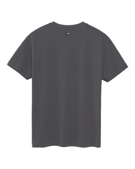 Supima Dub Tee - Slate (back)