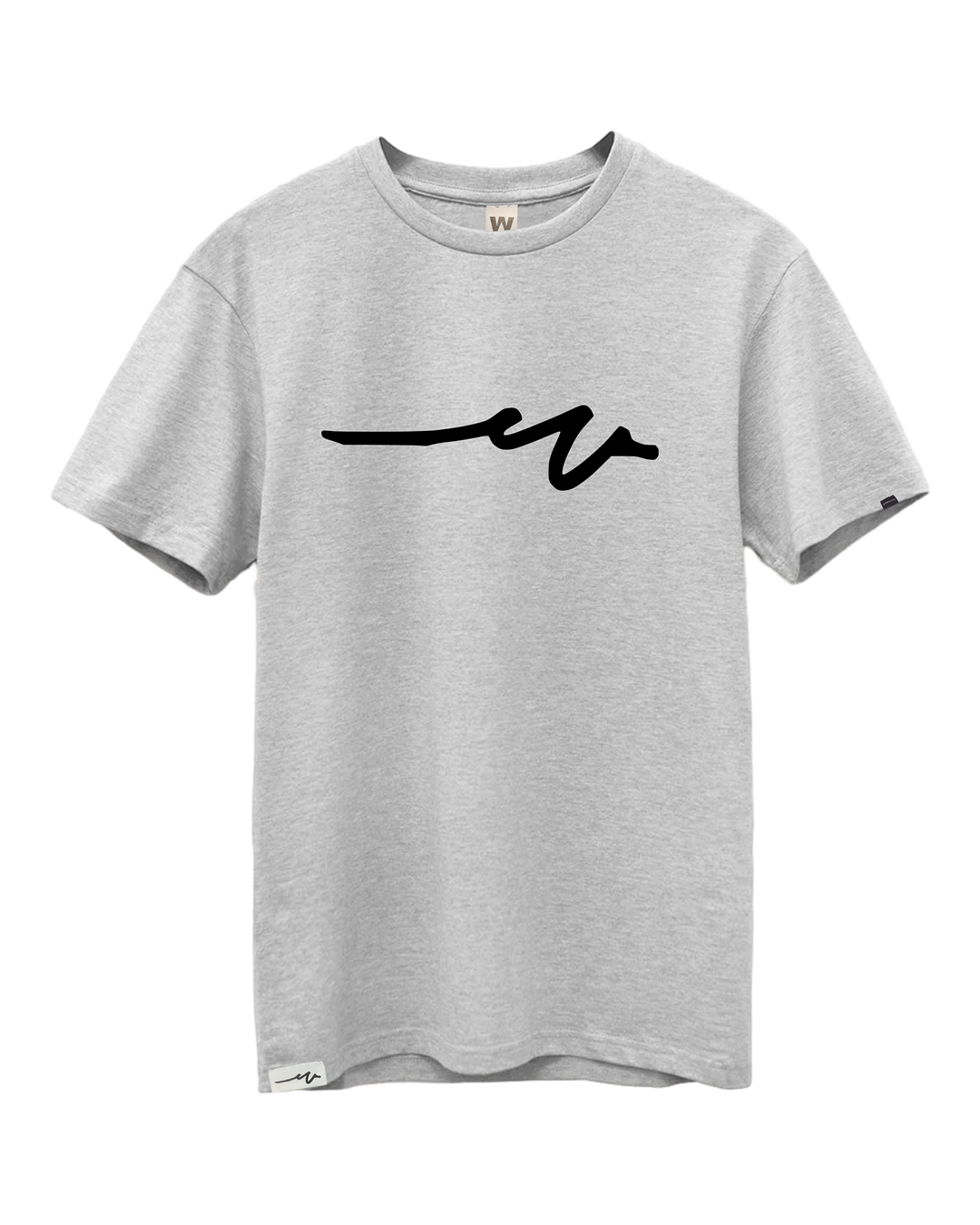 Supima Dub Tee - Heather Grey