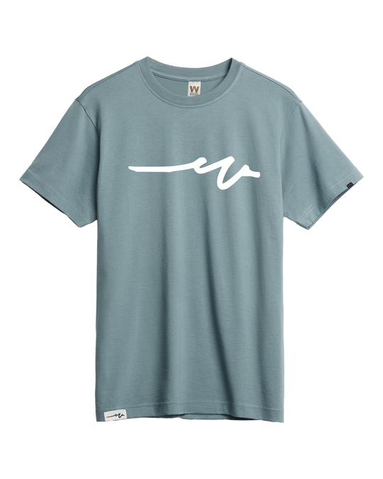 Supima Dub Tee - Baltic