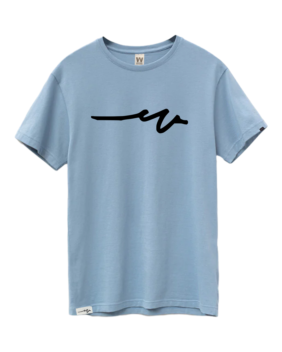 Supima Dub Tee - Cloudy Blue