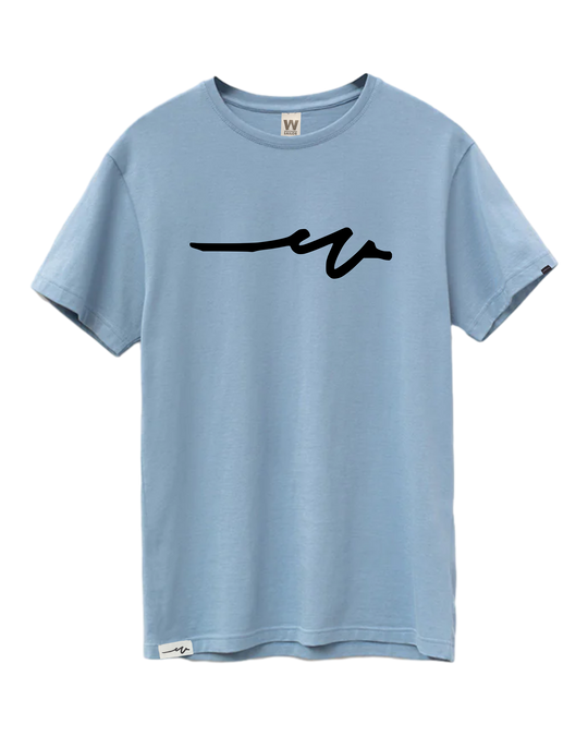Supima Dub Tee - Cloudy Blue