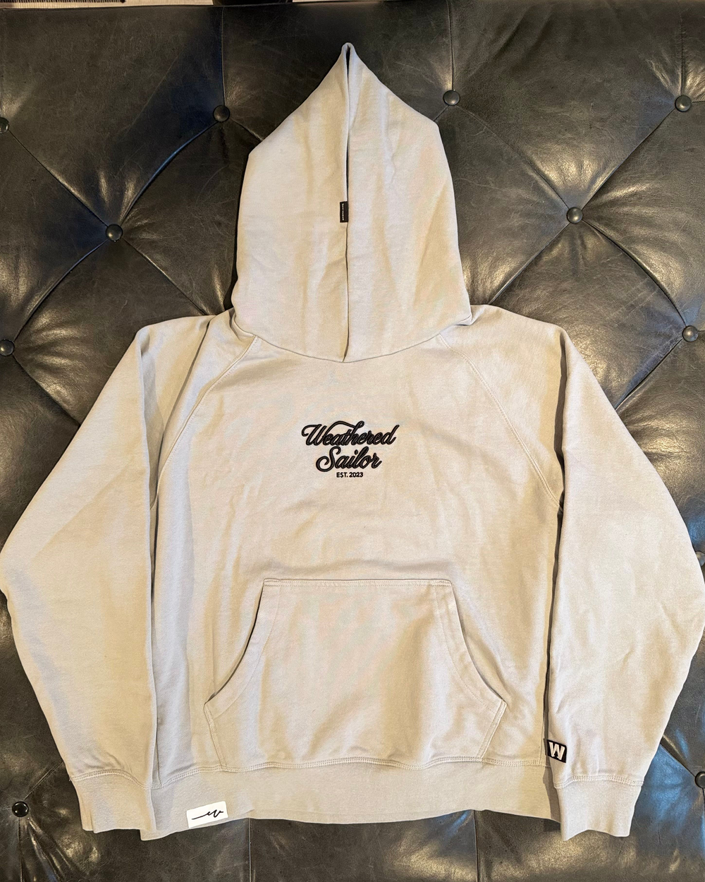 Script Heavyweight Organic Raglan French Terry Hood