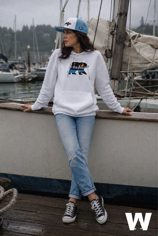 At The City Silky Hoodie