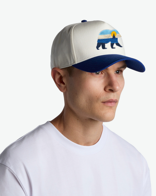 At The Sea Two-Tone Curved Cap
