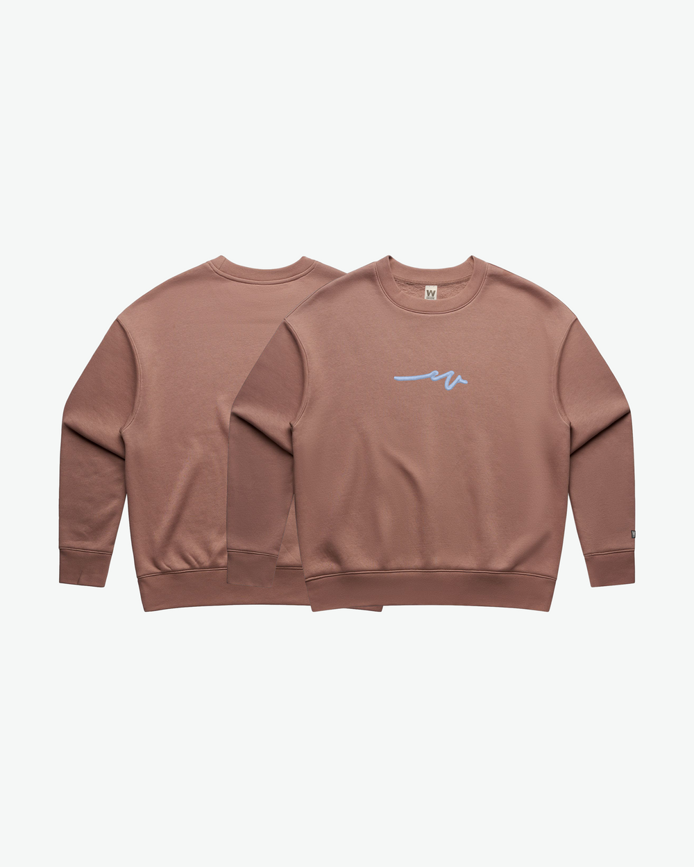 Puff Dub Cropped Crew — Weathered Sailor