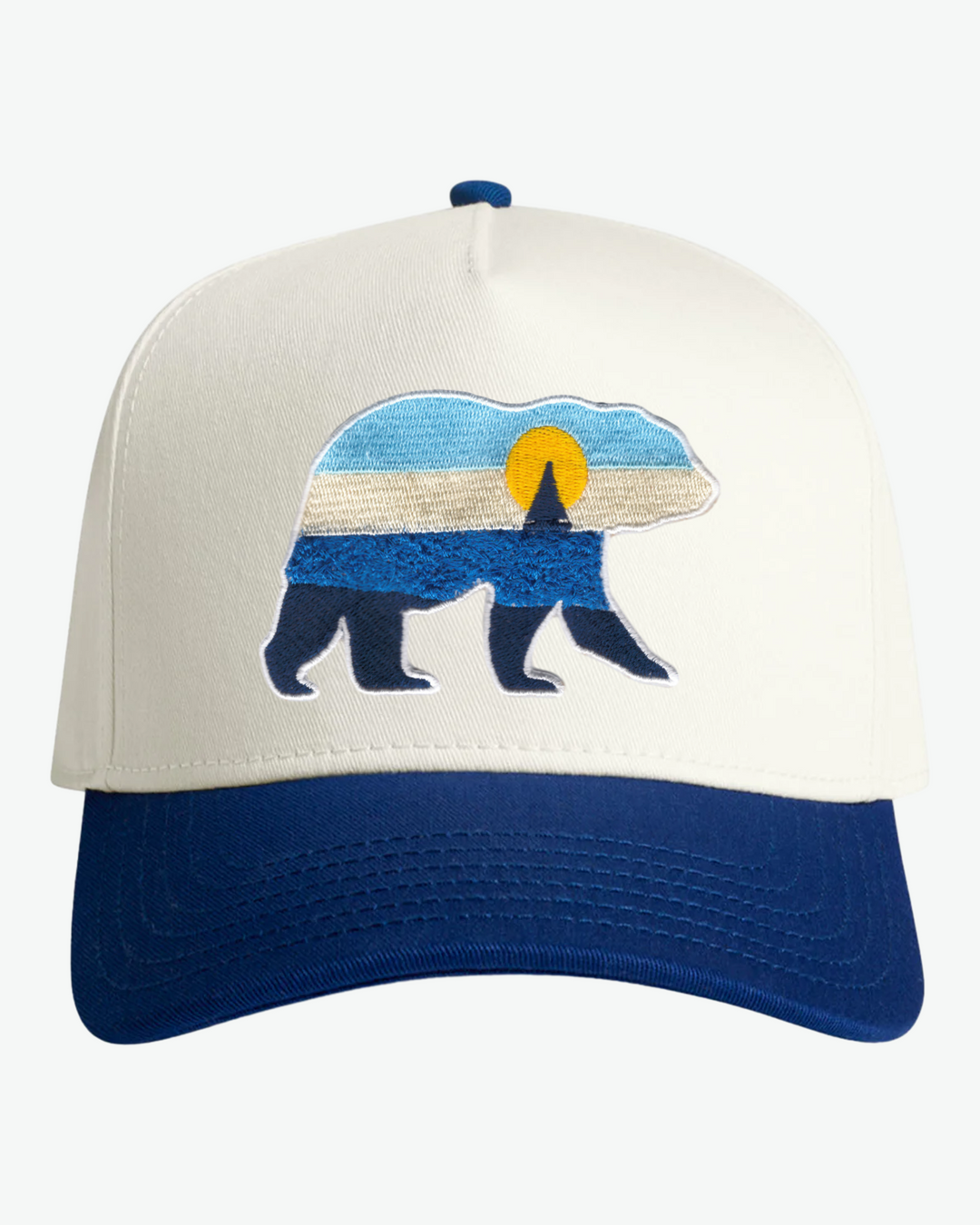 At The Sea Two-Tone Curved Cap