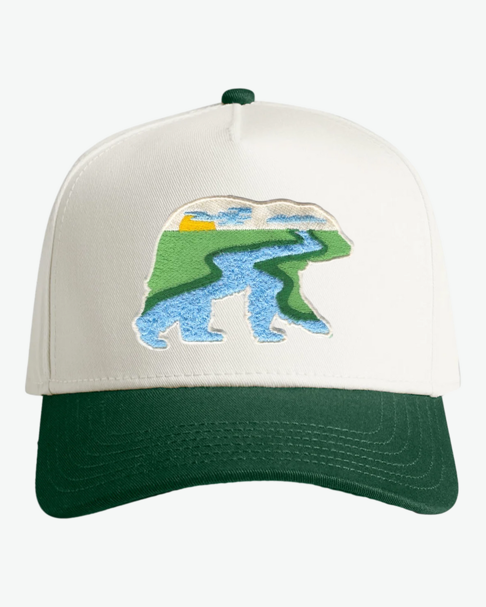 At The River Two-Tone Curved Cap