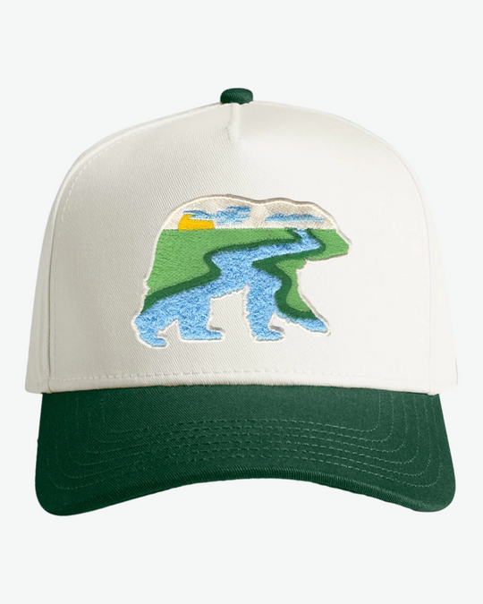 At The River Two-Tone Curved Cap
