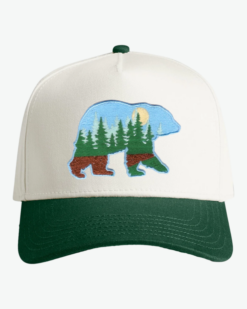 At The Woods Two-Tone Curved Cap