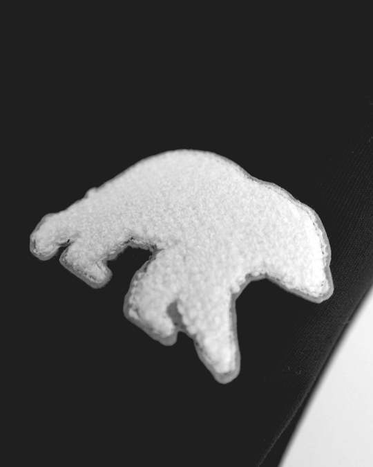 Chenille Bear Heavy Terry Crew