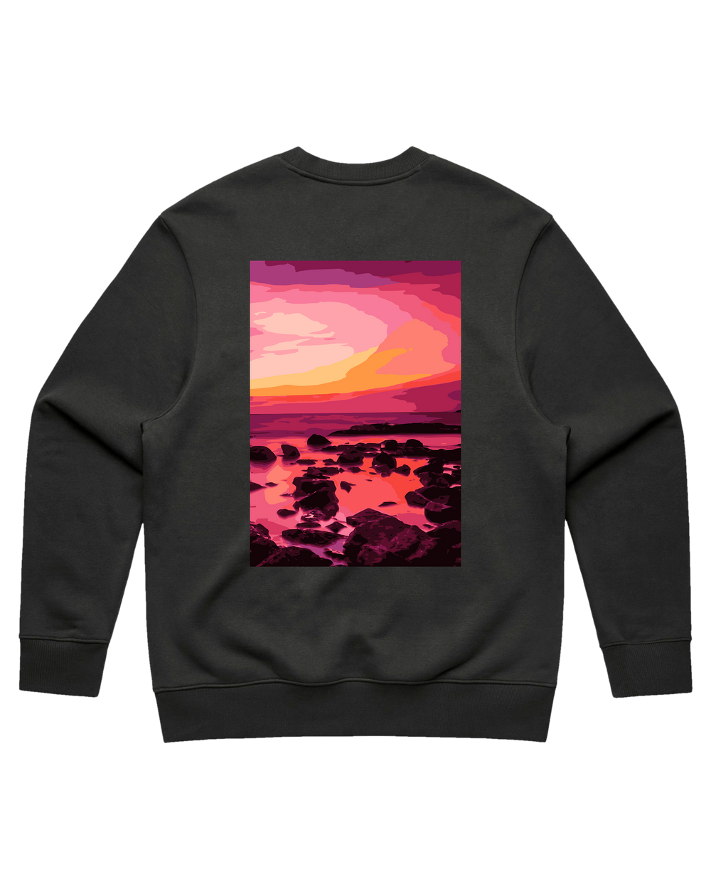 Afterglow Script Heavy Crew, transparent background