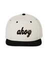 Ahoy Black Puff Flat Bill