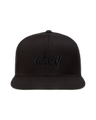 Ahoy Black Puff Flat Bill