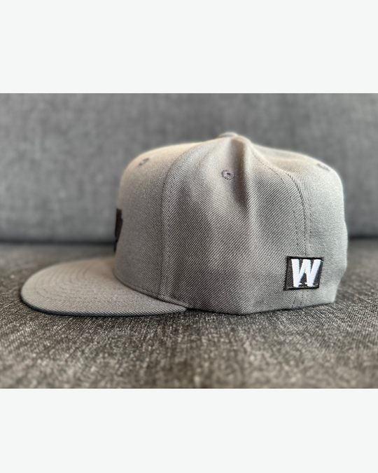 Ahoy Black Puff Flat Bill