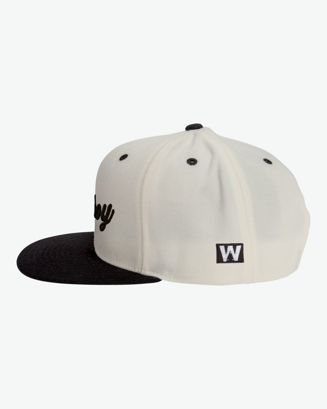 Ahoy Black Puff Flat Bill