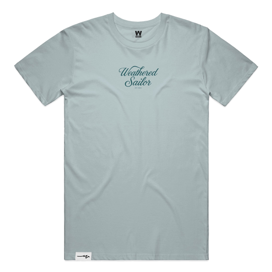 Ascend Script Tee, transparent background